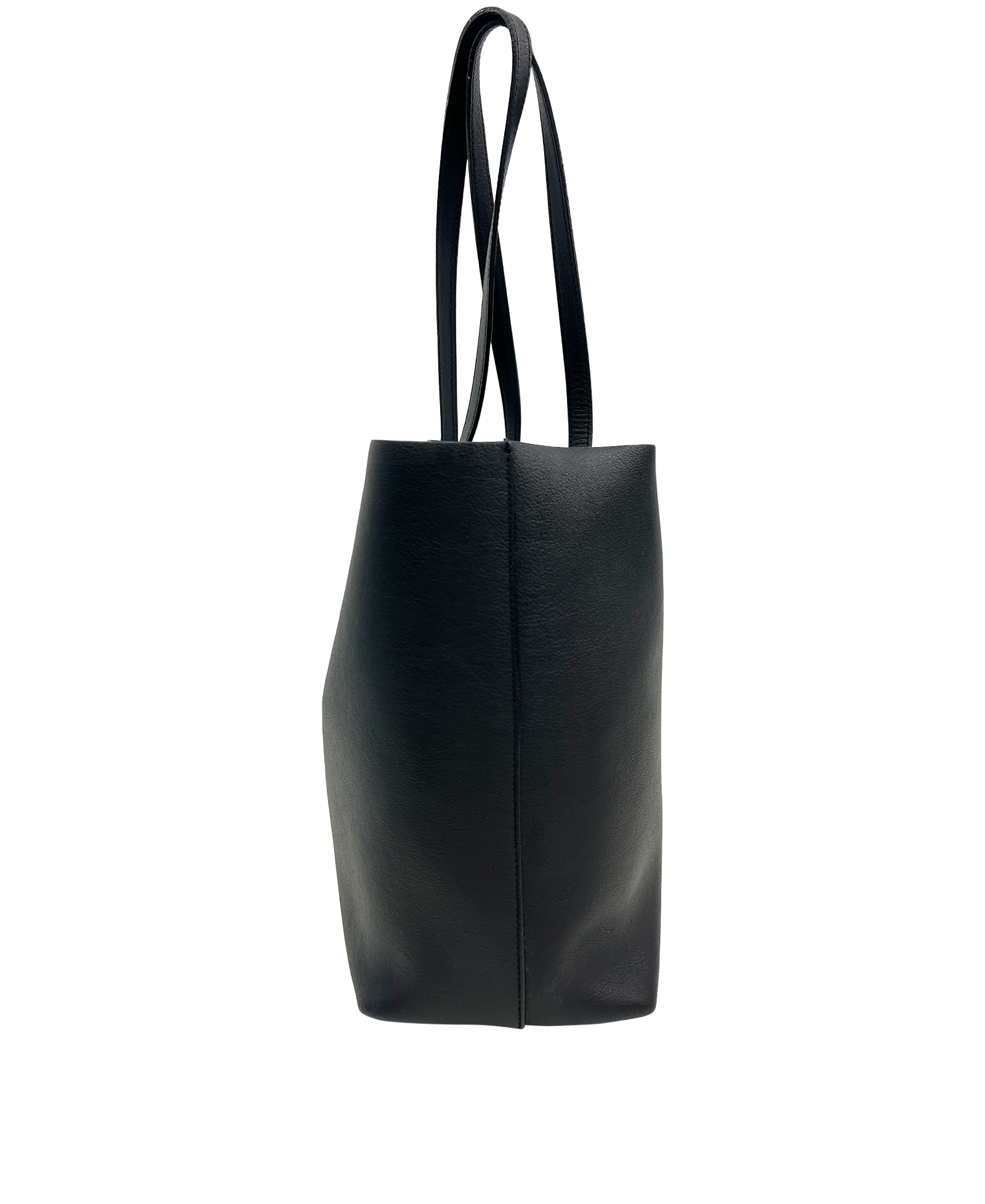 Shopping, 740&euro;, Bolso, Negro, Animal - Piel, Vista inferior